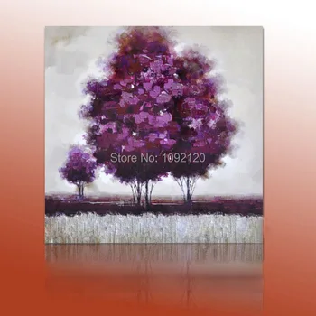 Modern Abstract Wall Art Hand Painted Purple Tree Landscape Oil Painting Canvas Paintings For Living Room Home Decor
Modern Abstract Wall Art Hand Painted Purple Tree Landscape Oil Painting Canvas Paintings For Living Room Home Decor
