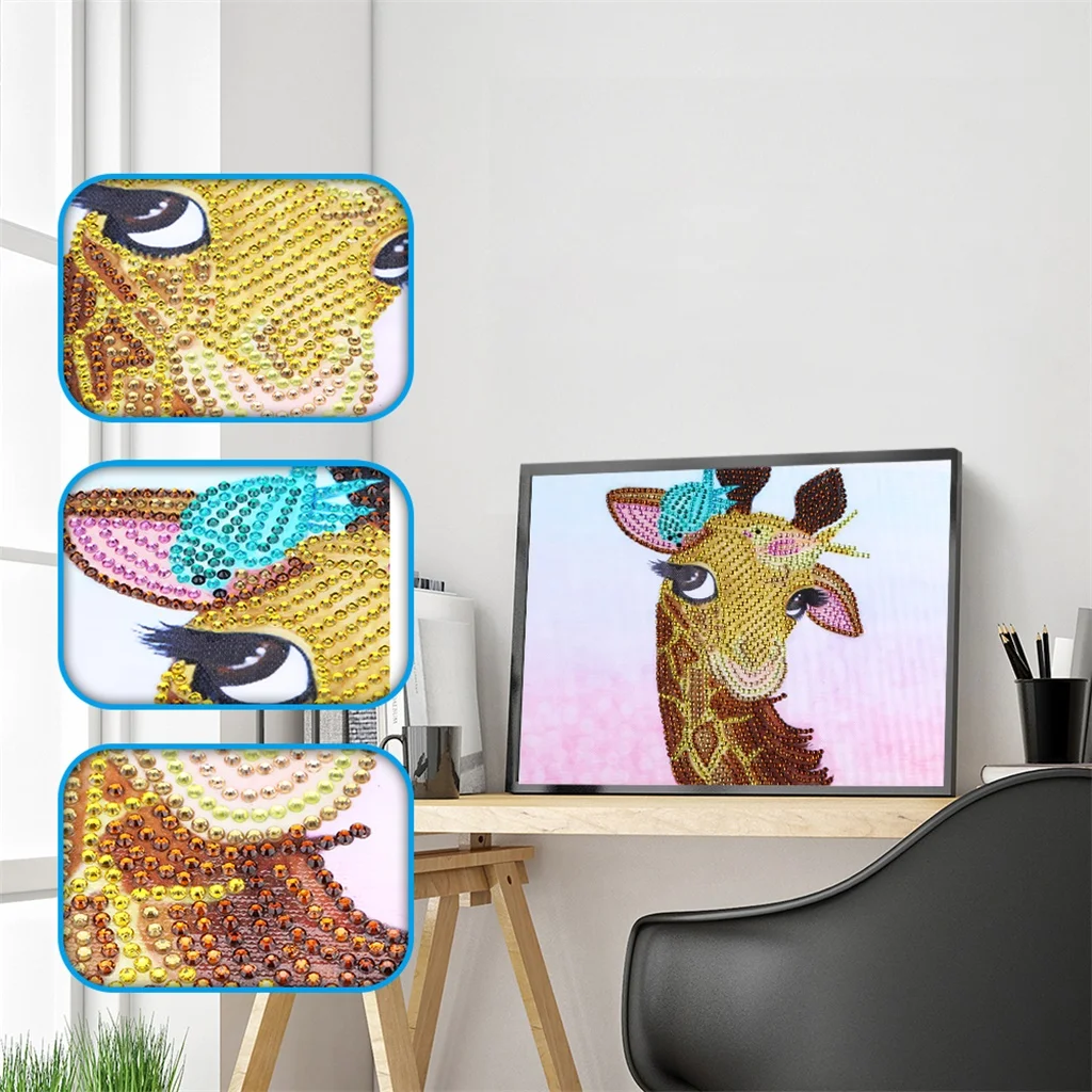 5D DIY Deer Picture Diamond Embroidery Animal Diamond Painting Cross Stitch Special Shaped Cross Stitch Diamond Set Home Decor
5D DIY Deer Picture Diamond Embroidery Animal Diamond Painting Cross Stitch Special Shaped Cross Stitch Diamond Set Home Decor