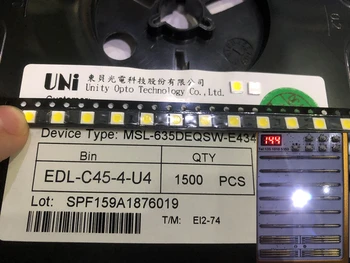 2019 1000pcs/lot For UNI LED backlight LCD TV 3535 3537 LED SMD Lamp bead bead 1W 6V 3535 1.2W Cold white UNI MSL-638DEZW-E26SC
2019 1000pcs/lot For UNI LED backlight LCD TV 3535 3537 LED SMD Lamp bead bead 1W 6V 3535 1.2W Cold white UNI MSL-638DEZW-E26SC