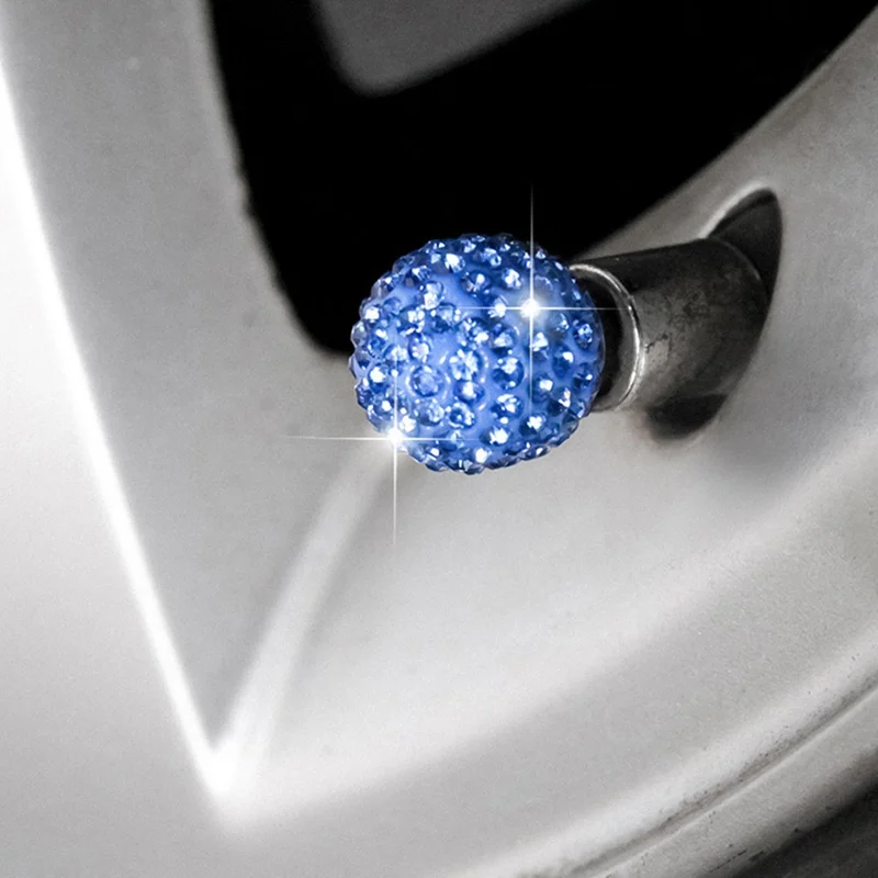 4Pcs/Lot Universal Bling Rhinestone Tire Wheel Valve Cap Cover Car Dustproof Valve Caps
4Pcs/Lot Universal Bling Rhinestone Tire Wheel Valve Cap Cover Car Dustproof Valve Caps