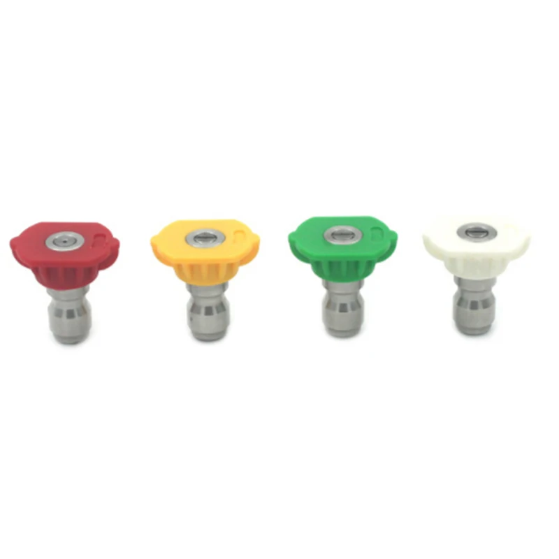 1pc High Pressure Washer Spray Nozzle Tip Car Washer Metal Jet Lance Quick Nozzle Tip 1/4" Quick Connect Attachment Max 4000 PSI
1pc High Pressure Washer Spray Nozzle Tip Car Washer Metal Jet Lance Quick Nozzle Tip 1/4" Quick Connect Attachment Max 4000 PSI