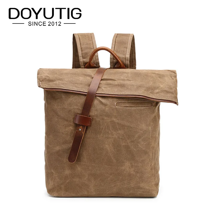 High Quality Men Canvas Backpacks Solid Men's Travel Bags Canvas Bag Of European Style Male Casual Double Shoulder Bags H013
High Quality Men Canvas Backpacks Solid Men's Travel Bags Canvas Bag Of European Style Male Casual Double Shoulder Bags H013