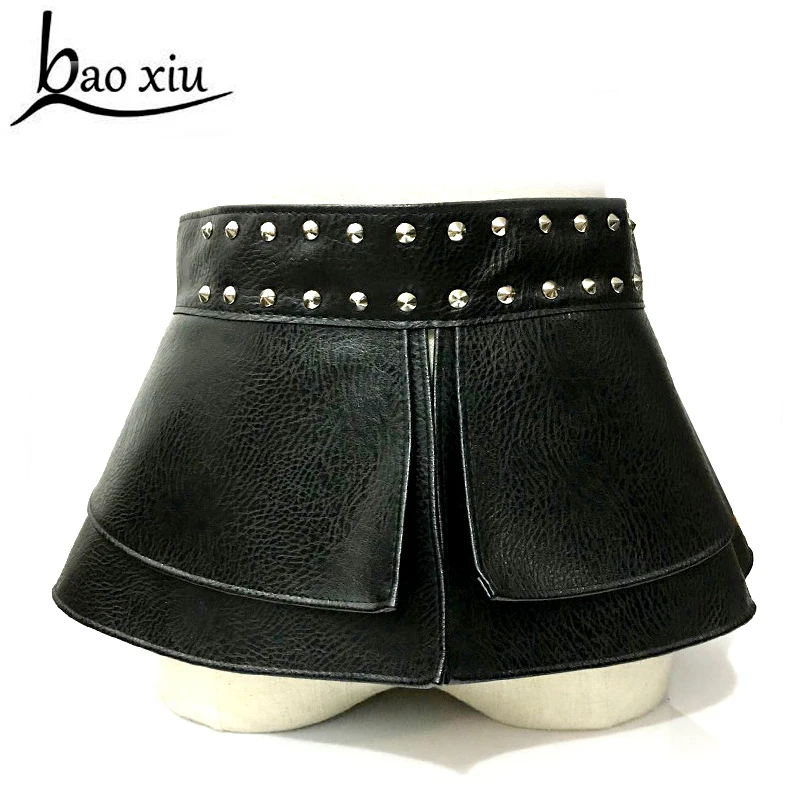 2017 new Punk Gothic Fetish Women Girl Leather Harness Body Bondage Cage Frame Waist Belt Hip Straps Rivets Leather Skirt
2017 new Punk Gothic Fetish Women Girl Leather Harness Body Bondage Cage Frame Waist Belt Hip Straps Rivets Leather Skirt