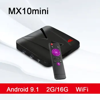 NEW MX10MINI TV BOX Android 9.0 MX10 MINI RK3328 Quad-Core 64bit Cortex-A53 2G16G Set-Top BOX
NEW MX10MINI TV BOX Android 9.0 MX10 MINI RK3328 Quad-Core 64bit Cortex-A53 2G16G Set-Top BOX