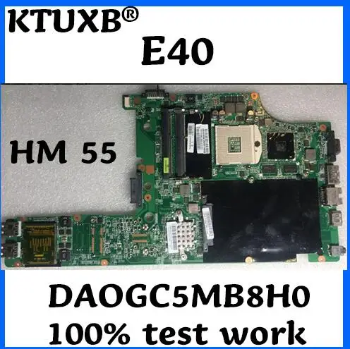 KTUXB DAOGC5MB8F0 is suitable for Lenovo Thinkpad E40 notebook motherboard 63Y2134 63Y1598 PGA989 HM55 100% test work
KTUXB DAOGC5MB8F0 is suitable for Lenovo Thinkpad E40 notebook motherboard 63Y2134 63Y1598 PGA989 HM55 100% test work