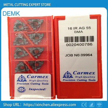 Knife 16IR AG55 BMA thread cutting external turning tool CNC carbide Mechanical lathe cutting blade SNR turret for Carmel
Knife 16IR AG55 BMA thread cutting external turning tool CNC carbide Mechanical lathe cutting blade SNR turret for Carmel