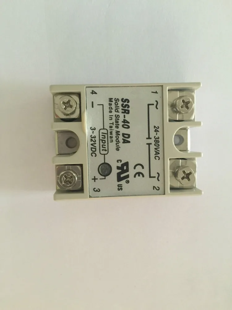 5PCS SSR40DA SSR-40DA Manufacturer 40A ssr relay input 3-32VDC output 24-380VAC | Обустройство дома