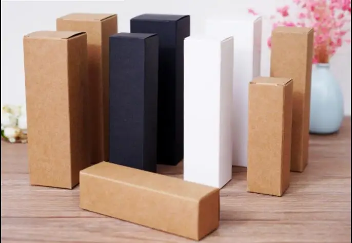 50pcs-10ml/20ml/30ml/50ml/100ml White Black Kraft Paper Box for Dropper Bottle Essential Oil Sprays sample valve tubes package
50pcs-10ml/20ml/30ml/50ml/100ml White Black Kraft Paper Box for Dropper Bottle Essential Oil Sprays sample valve tubes package