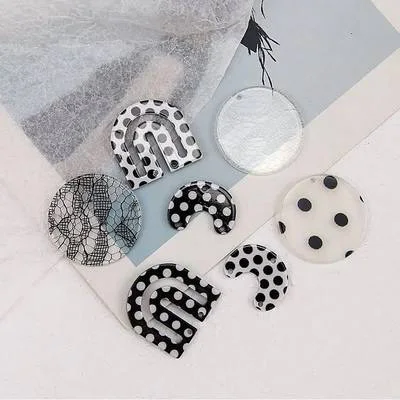 10pcs Retro port wind classic polka dot earring geometric round earrings for women fashion resin pendant diy jewelry accessories
10pcs Retro port wind classic polka dot earring geometric round earrings for women fashion resin pendant diy jewelry accessories