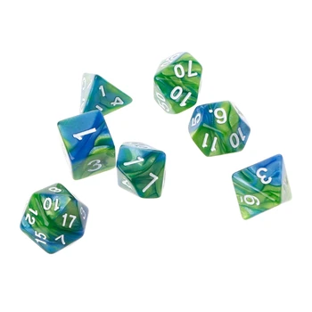 7pcs/Set D4-D20 Acrylic Polyhedral Dice For TRPG Board Game Dungeons And Dragons
7pcs/Set D4-D20 Acrylic Polyhedral Dice For TRPG Board Game Dungeons And Dragons