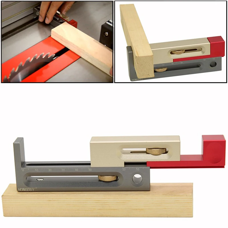 table saw Gap adjuster Aluminum alloy measuring ruler woodworking line ruler Sawtooth ruler marking Gap Gauge Measuring Tool
table saw Gap adjuster Aluminum alloy measuring ruler woodworking line ruler Sawtooth ruler marking Gap Gauge Measuring Tool