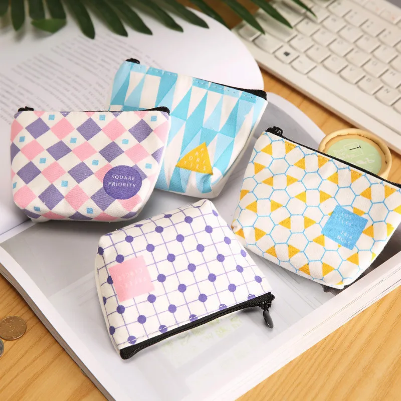 2018 Hot Sale Mini Canvas Coin Purse Geometric Pattern Coin Wallet Lady Fashion Cute Cartoon Zipper Dollar Money Bag
2018 Hot Sale Mini Canvas Coin Purse Geometric Pattern Coin Wallet Lady Fashion Cute Cartoon Zipper Dollar Money Bag