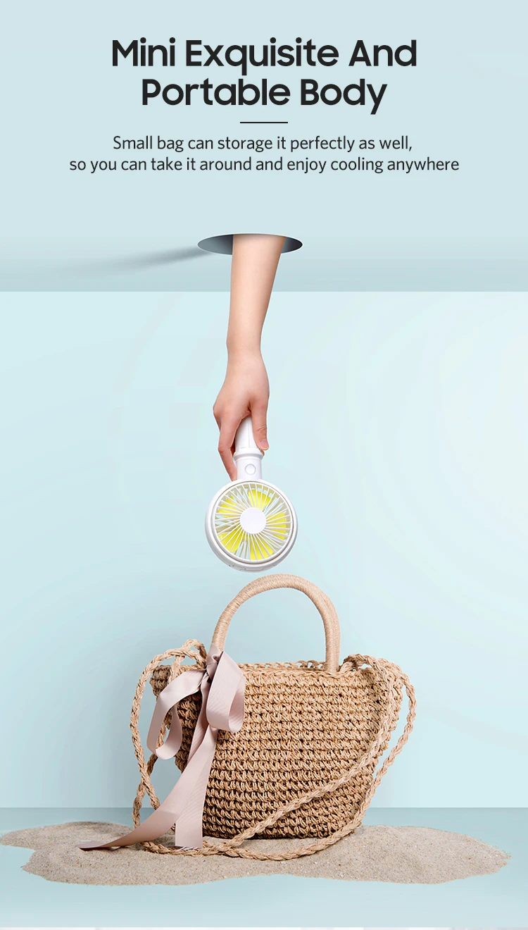 Rechargeable Colorful USB Mini Fan Handheld Fan with 3-Speed - - gadget Rechargeable Colorful USB Mini Fan Handheld Fan with 3-Speed - - gadget