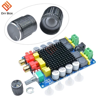 TDA7498 Class D 2X100W Dual Channel Audio Stereo Amplifier Board 100W + 100W Digital Amplifier Board Module
TDA7498 Class D 2X100W Dual Channel Audio Stereo Amplifier Board 100W + 100W Digital Amplifier Board Module