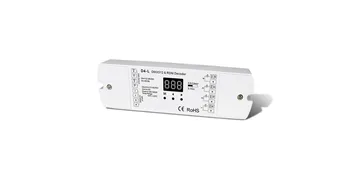 10pcs 4CH Constant Voltage DMX512 D4-L 4CH CV DMX512 decoder 12-36V 5A & RDM Decoder 5A*4CH output with display for setting dmx
10pcs 4CH Constant Voltage DMX512 D4-L 4CH CV DMX512 decoder 12-36V 5A & RDM Decoder 5A*4CH output with display for setting dmx