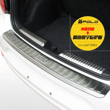 For VW Volkswagen Polo (GTI) 2011-2018 Trunk Sill Pedal Cover Decoration Trim Cover Pedals Tread Plate Rear Bumper Protector
For VW Volkswagen Polo (GTI) 2011-2018 Trunk Sill Pedal Cover Decoration Trim Cover Pedals Tread Plate Rear Bumper Protector