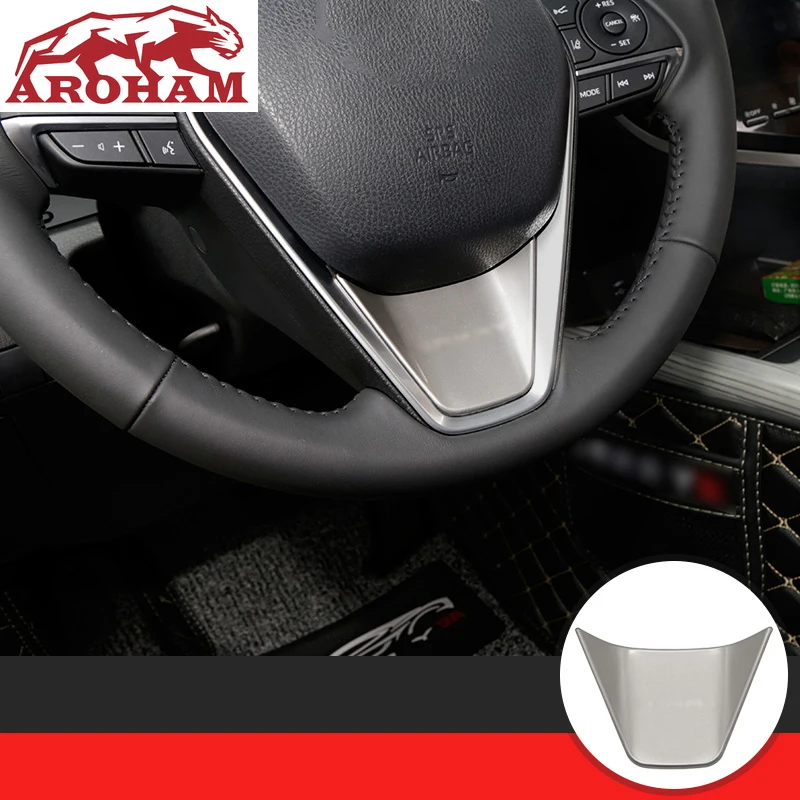 For Toyota Camry 2018 2019 8th Stainless Steel Steering Wheel Trim Ring car Accessories Interior modification
For Toyota Camry 2018 2019 8th Stainless Steel Steering Wheel Trim Ring car Accessories Interior modification