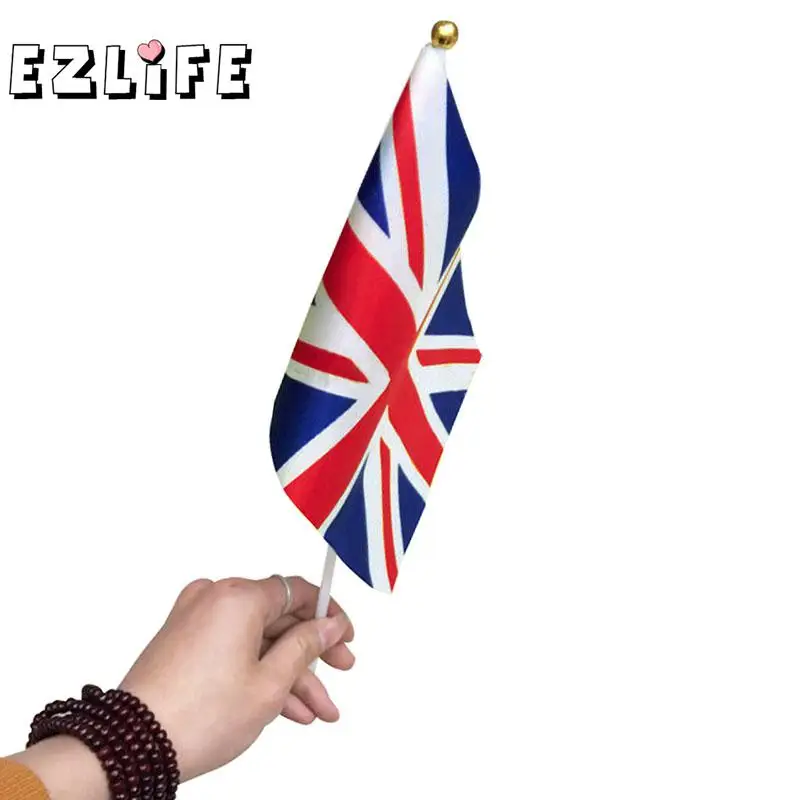 50 Piece/Lot Small British Flags 14x21cm Polyester UK Flag with Plastic Flagpole National Flag GBR Great Britain Union Jack
50 Piece/Lot Small British Flags 14x21cm Polyester UK Flag with Plastic Flagpole National Flag GBR Great Britain Union Jack