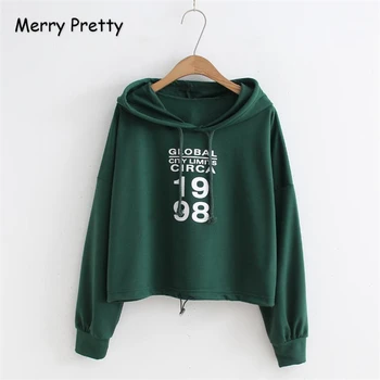 MERRY PRETTY 1998 Letter Printed Long Sleeve Hooded Pullovers Casual Drawstring Loose Hoodies Sweatshirts Femme Autumn Tracksuit
MERRY PRETTY 1998 Letter Printed Long Sleeve Hooded Pullovers Casual Drawstring Loose Hoodies Sweatshirts Femme Autumn Tracksuit