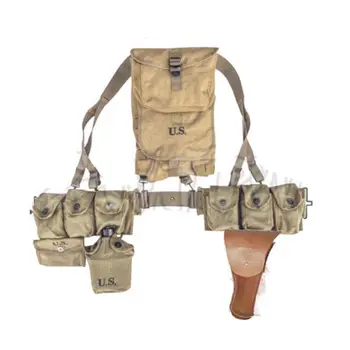 COMBINATION WWII WW2 US ARMY SOLDIER COMBAT EQUIPMENT HACKSACK BAR BELT AUTOMATIC RIFLE- World military Store
COMBINATION WWII WW2 US ARMY SOLDIER COMBAT EQUIPMENT HACKSACK BAR BELT AUTOMATIC RIFLE- World military Store