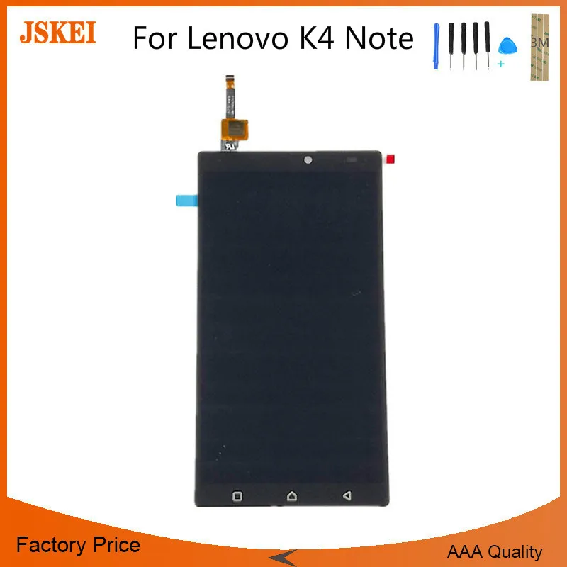 5 ''запасные части для Lenovo K4 Note Killer LCD дисплей с дигитайзером сенсорный экран в