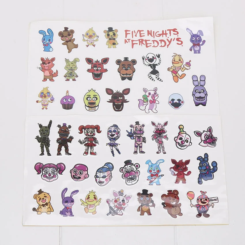Five Nights at Freddy's FNAF stickers Demon Slayer avengers Stranger Things laptop sticker decal fridge skateboard sticker toy
Five Nights at Freddy's FNAF stickers Demon Slayer avengers Stranger Things laptop sticker decal fridge skateboard sticker toy