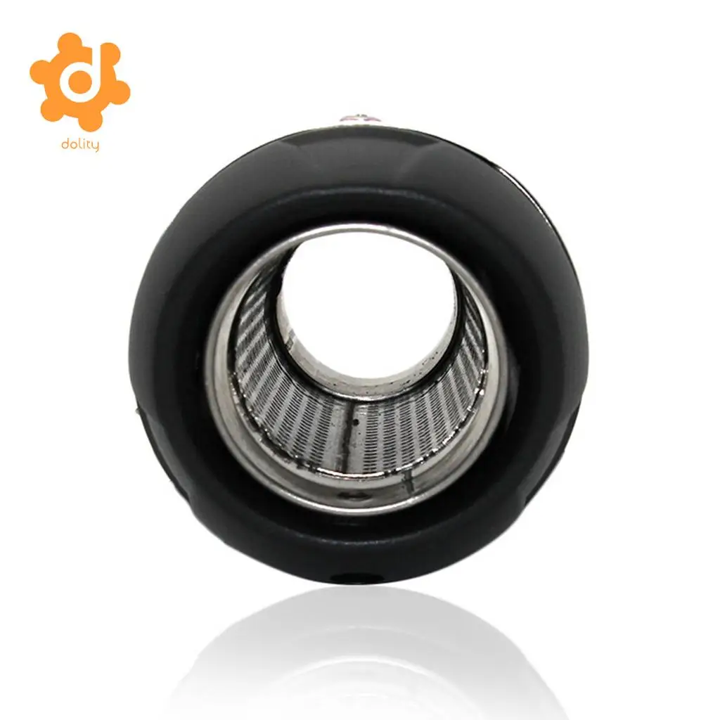 51mm Slip-On Motorcycle Racing Street Exhaust Muffler Carbon Fiber L.345mm