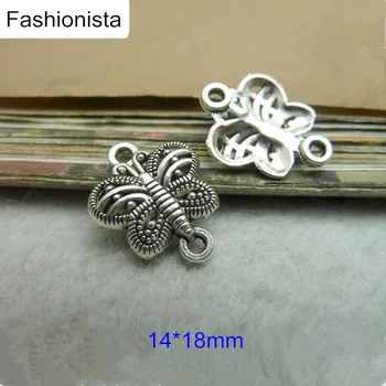 100 pcs Vintage Silver /Bronze Filigree Butterfly Connectors,14*18mm,Antique Silver /Bronze Metal Connector For Jewelry Making
100 pcs Vintage Silver /Bronze Filigree Butterfly Connectors,14*18mm,Antique Silver /Bronze Metal Connector For Jewelry Making