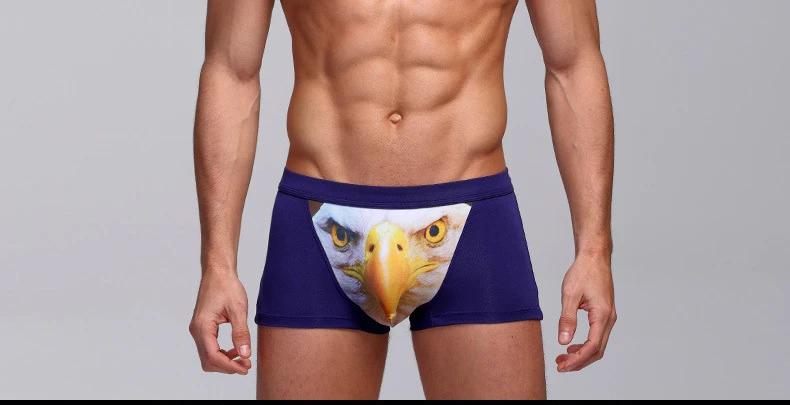 Mens Printed Hot 3D Eagle Funny Pouch Boxer Short Underwear Top Brand Cotton Underpants
Mens Printed Hot 3D Eagle Funny Pouch Boxer Short Underwear Top Brand Cotton Underpants
