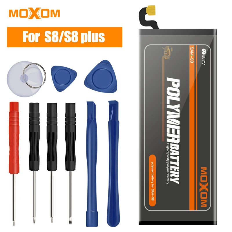 2019 New MOXOM Battery For Samsung GALAXY S8 S8 Plus Battery G950 G955 Replacement Li-Polymer Batteries For Samsung Galaxy S8
2019 New MOXOM Battery For Samsung GALAXY S8 S8 Plus Battery G950 G955 Replacement Li-Polymer Batteries For Samsung Galaxy S8