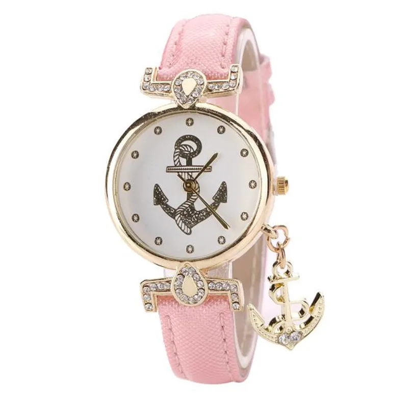 Brand New wrist Watch for 2016 Ladies Vintage Crystal Watches Anchor Leather Quartz Clock Casual Woman Dress Watches #21066
Brand New wrist Watch for 2016 Ladies Vintage Crystal Watches Anchor Leather Quartz Clock Casual Woman Dress Watches #21066