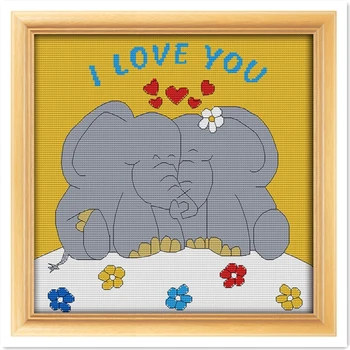 Elephant lovers DMC Counted Cross Stitch 11CT Or 14CT Cross Stitch Chinese Cross Stitch Kit for Embroidery Home Decor Needlework
Elephant lovers DMC Counted Cross Stitch 11CT Or 14CT Cross Stitch Chinese Cross Stitch Kit for Embroidery Home Decor Needlework