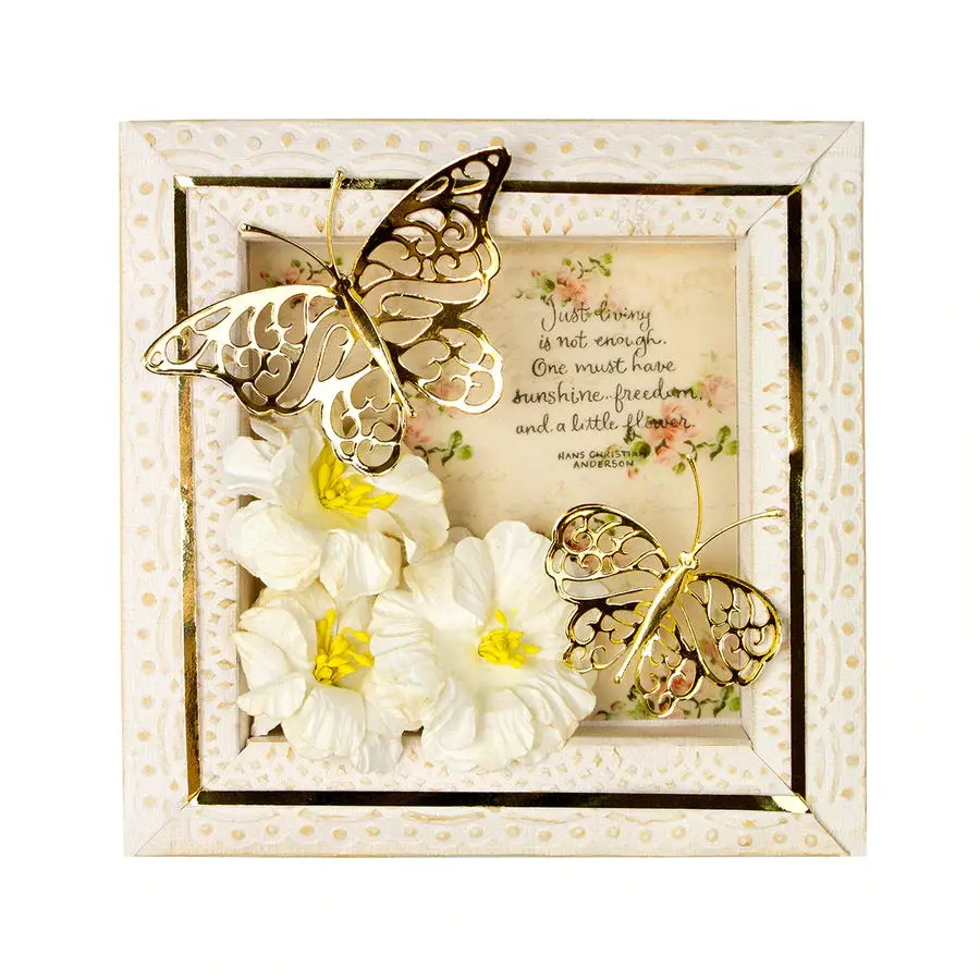 Beautiful Butterfly Cutting Die Stencil For Photo Album Card Making Handmade Decoration Embossing Template Scrapbooking Craft
Beautiful Butterfly Cutting Die Stencil For Photo Album Card Making Handmade Decoration Embossing Template Scrapbooking Craft