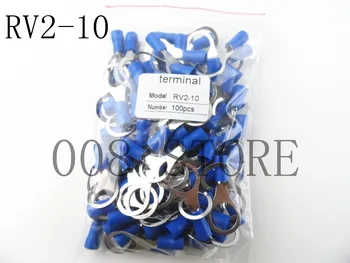 RV2-10 Blue Ring insulated terminal Cable Wire Connector suit 1.5-2.5mm cable Crimp Terminal 100PCS/Pack RV2.5-10 RV
RV2-10 Blue Ring insulated terminal Cable Wire Connector suit 1.5-2.5mm cable Crimp Terminal 100PCS/Pack RV2.5-10 RV