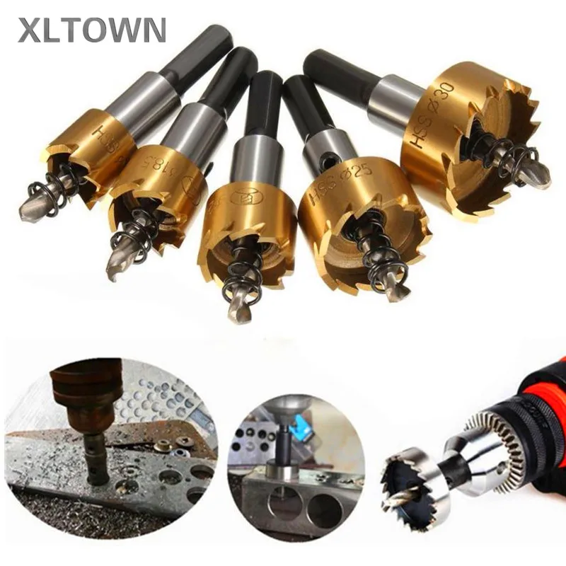 Xltown the new High - quality HSS high - speed steel titanium - plated drill bit metal sheet metal plate reamer free shipping
Xltown the new High - quality HSS high - speed steel titanium - plated drill bit metal sheet metal plate reamer free shipping