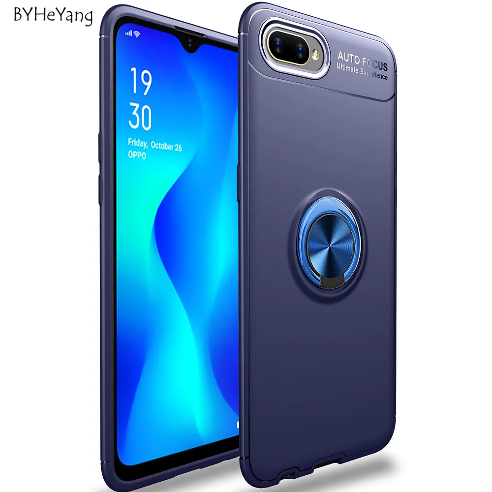 Чехол для OPPO A1K 6 1 дюйма автомобильный держатель мягкое Силиконовое магнитное