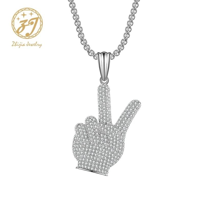 Zhijia Creative Trendy Full Crystal Rhinestone "OK" Gesture Pendant Necklace For Women Men Party Jewelry Gifts
Zhijia Creative Trendy Full Crystal Rhinestone "OK" Gesture Pendant Necklace For Women Men Party Jewelry Gifts