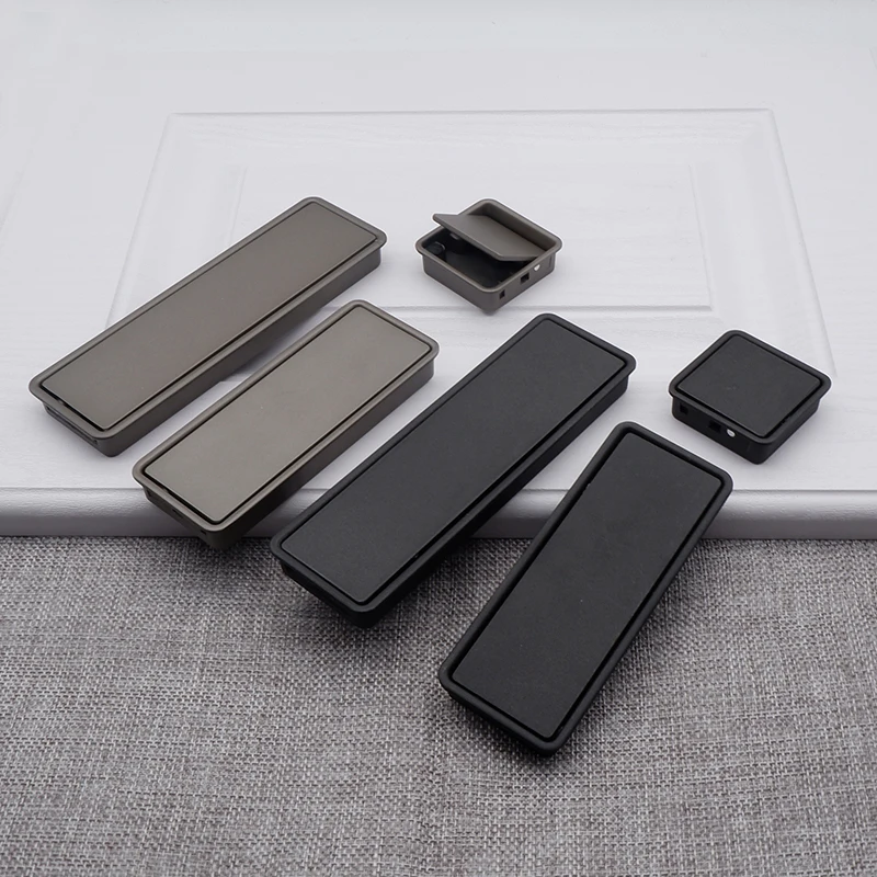 Black/grey /Tatami Hidden Handles Zinc Alloy Door Embedded Pull Cabinet Handle Recessed Knobs Furniture Hardware
Black/grey /Tatami Hidden Handles Zinc Alloy Door Embedded Pull Cabinet Handle Recessed Knobs Furniture Hardware