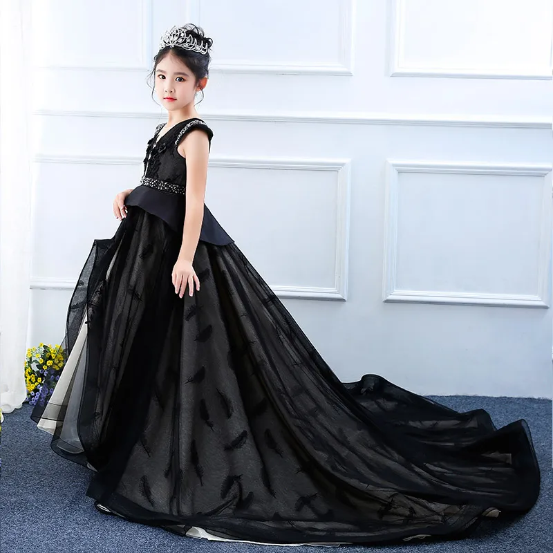 Royal Luxury long Tailing dress girls Holy communion dress flower princess dresss Sleeveless gown kids pageant dress
Royal Luxury long Tailing dress girls Holy communion dress flower princess dresss Sleeveless gown kids pageant dress