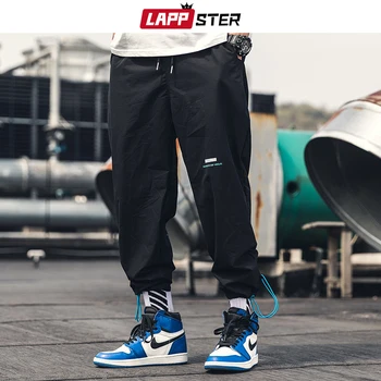 LAPPSTER Men Black Joggers Pants 2020 Mens Summer Loose Harem Pants Casual Track Pants Hip Hop Streetwear Trousers Joggers Pants
LAPPSTER Men Black Joggers Pants 2020 Mens Summer Loose Harem Pants Casual Track Pants Hip Hop Streetwear Trousers Joggers Pants