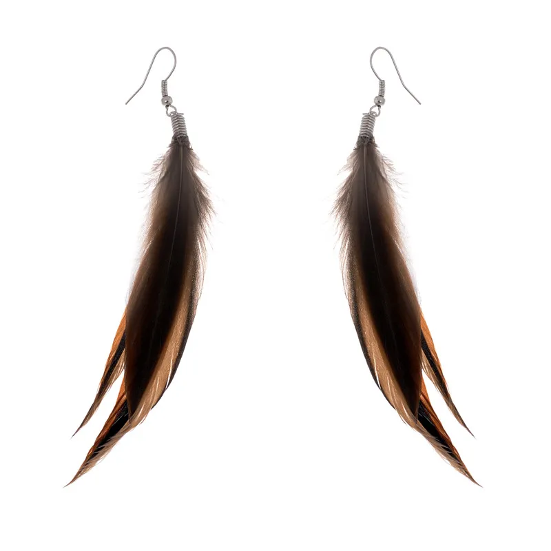 2015 Lureme Hot Sale Bohemian Style Brown Feathers Dangle Earrings for womens Pendientes Mujer Free Shipping
2015 Lureme Hot Sale Bohemian Style Brown Feathers Dangle Earrings for womens Pendientes Mujer Free Shipping