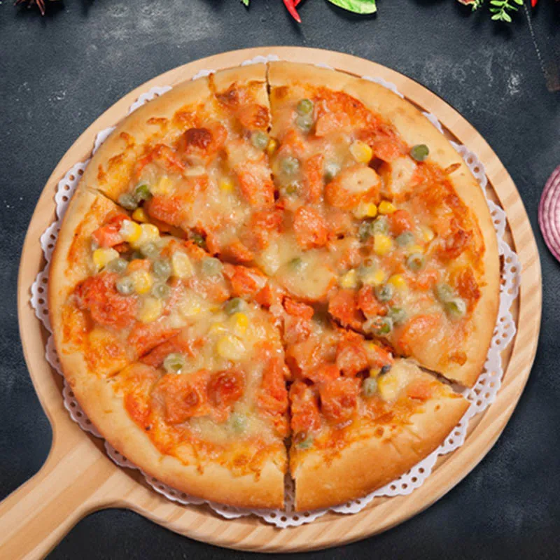 1 Pcs Wooden Pizza Paddle Cheese Serving Tray Plate Cutting Chopping Board Round Hand polished pizza wooden tray RT99
1 Pcs Wooden Pizza Paddle Cheese Serving Tray Plate Cutting Chopping Board Round Hand polished pizza wooden tray RT99
