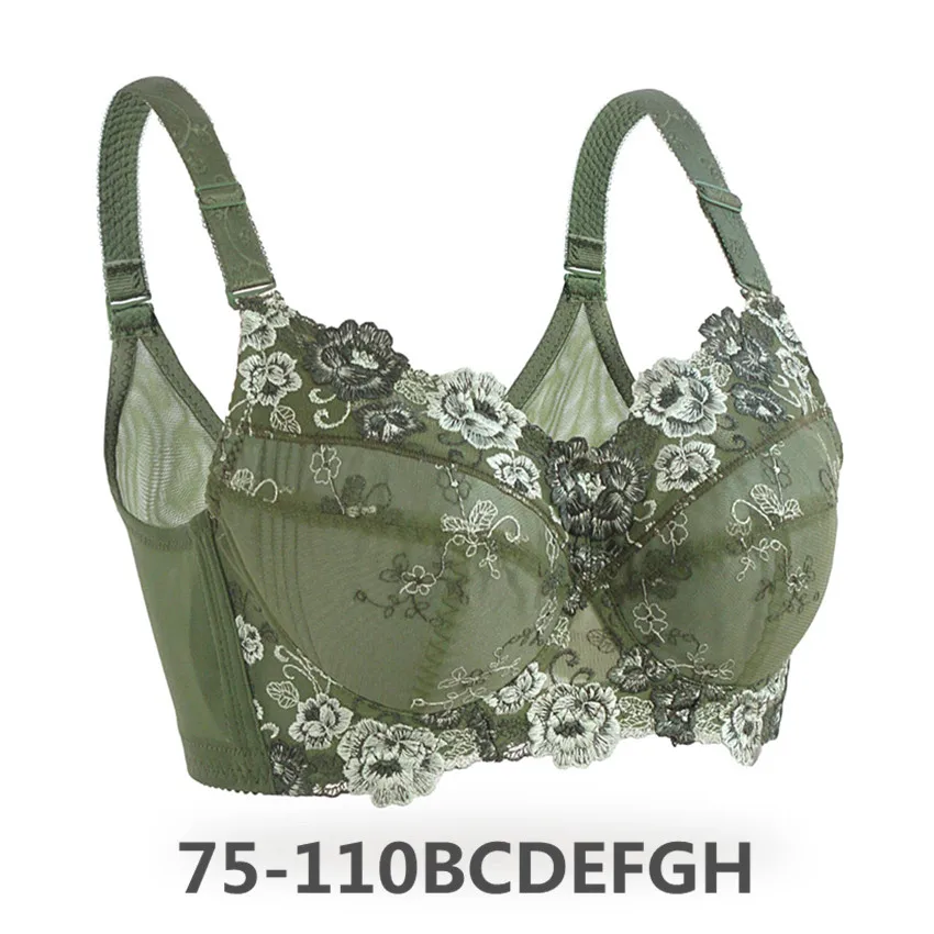 Sexy Plus Size Embroidery Bras Big Breast Lace Full Cup Push Up Bras With Pads 75 36 85 40 95 100 48 B C D E F G H Free Shipping
Sexy Plus Size Embroidery Bras Big Breast Lace Full Cup Push Up Bras With Pads 75 36 85 40 95 100 48 B C D E F G H Free Shipping