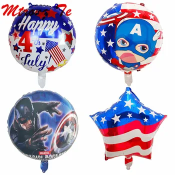 50pcs American Flag Stars Stripes Foil Balloons 74th Independence Day Decorations Ball Birthday USA Party Supplies Air Globos
50pcs American Flag Stars Stripes Foil Balloons 74th Independence Day Decorations Ball Birthday USA Party Supplies Air Globos