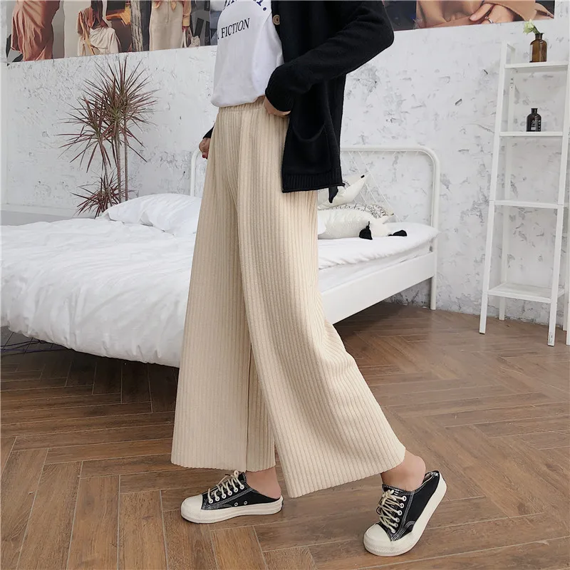

Flared Trousers Male Wide Leg Pants Casual Palazzo Pantalon Mujer Wide Leg Flared Flare Bell Bottom Baggy Palazzos Skirt Pant