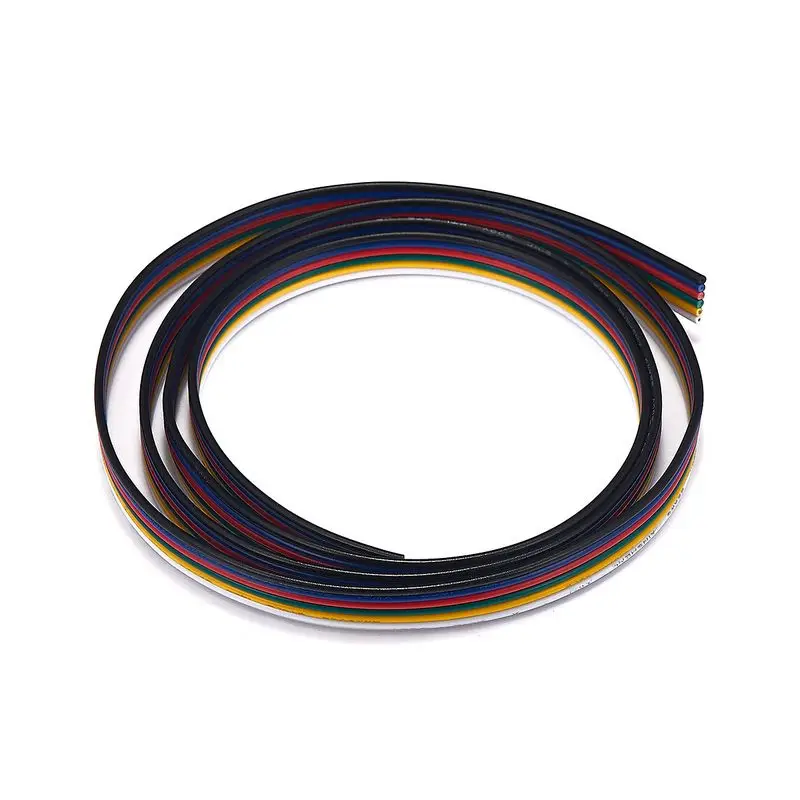 6 Pin 22AWG Tinned Copper Wire 5m 10m 20m 50m Electric Wire 5050 RGB CCT LED Strip Light Module Controller Extension Cable
6 Pin 22AWG Tinned Copper Wire 5m 10m 20m 50m Electric Wire 5050 RGB CCT LED Strip Light Module Controller Extension Cable