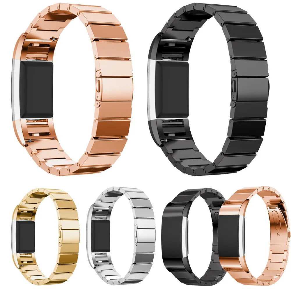 Genuine Stainless Steel Bracelet Smart Watch Band Strap For Fitbit Charge 2 Band Bracelet
Genuine Stainless Steel Bracelet Smart Watch Band Strap For Fitbit Charge 2 Band Bracelet