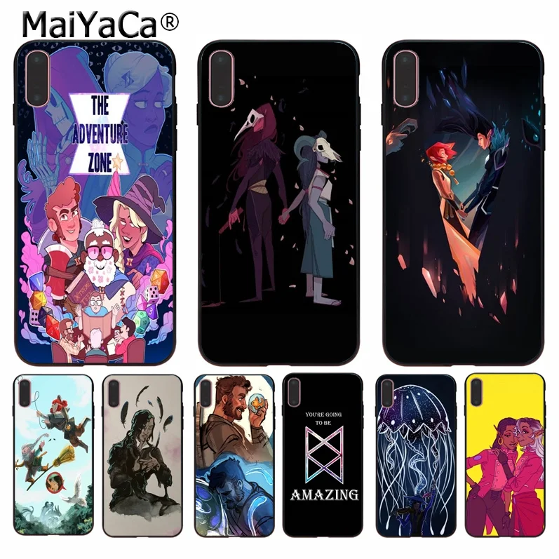 MaiYaCa THE adventrue zone TPU black Phone Case Cover Shell for Apple iPhone 8 7 6 6S Plus X XS MAX 5 5S SE XR Cover
MaiYaCa THE adventrue zone TPU black Phone Case Cover Shell for Apple iPhone 8 7 6 6S Plus X XS MAX 5 5S SE XR Cover