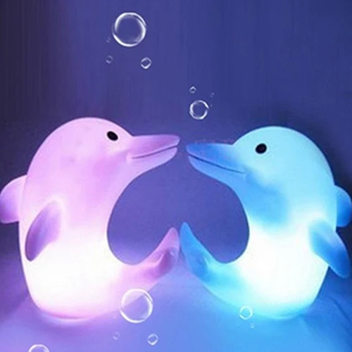 Hot Best Cute Dolphin 7 Changing Colors LED Night Light Decoration Nightlight Children Kids Gift
Hot Best Cute Dolphin 7 Changing Colors LED Night Light Decoration Nightlight Children Kids Gift