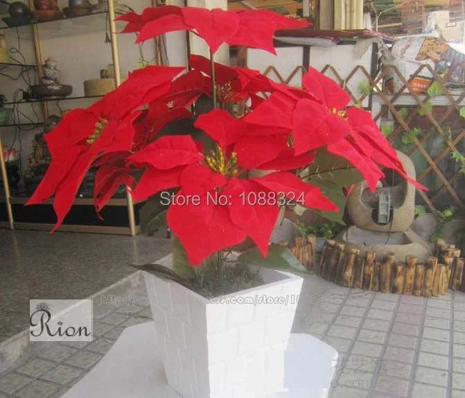 Silk poinsettia with vase for decor ,Craft fabric plant , Party Event display , artificial Christmas flower set , 0400
Silk poinsettia with vase for decor ,Craft fabric plant , Party Event display , artificial Christmas flower set , 0400